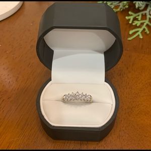 .50 KT Diamonds,  White/Yellow 10k Gold Ring